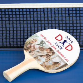 Sport Modern Cool Beste Pap Ooit Foto Vaders Dag Tafeltennisbatje