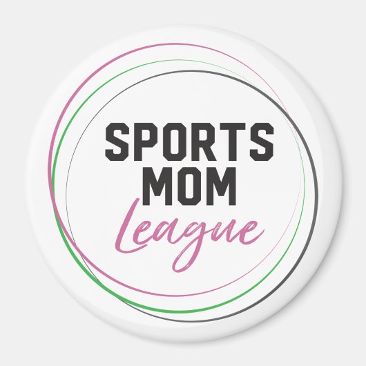 Sport Moeder League Magneet (Voorkant)