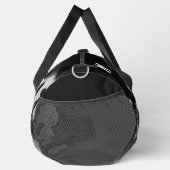 Sport Monogram, zwart-wit, basketbal Plunjezak (Rechts)