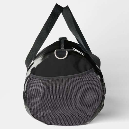 Sport Monogram, zwart-wit, basketbal Plunjezak (Rechts)