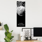 Sport Motivatie Citaat Basketball Poster (Thuiskantoor)