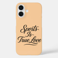 Sport Motivatie iPhone 16 Hoesjes – Ware Liefde