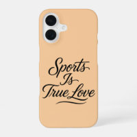 Sport Motivatie iPhone 16 Hoesjes – Ware Liefde