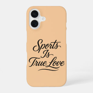 Sport Motivatie iPhone 16 Hoesjes – Ware Liefde Hoesje