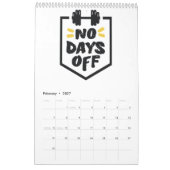 Sport Motivatie Kalender (Feb 2027)