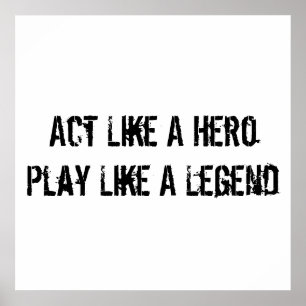 Sport Motivatie Poster