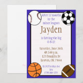 sport, Na 12 maandengin deminor league, Jay... Kaart (Voorkant / Achterkant)