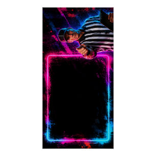 Sport Neon Bord Perfect Poster
