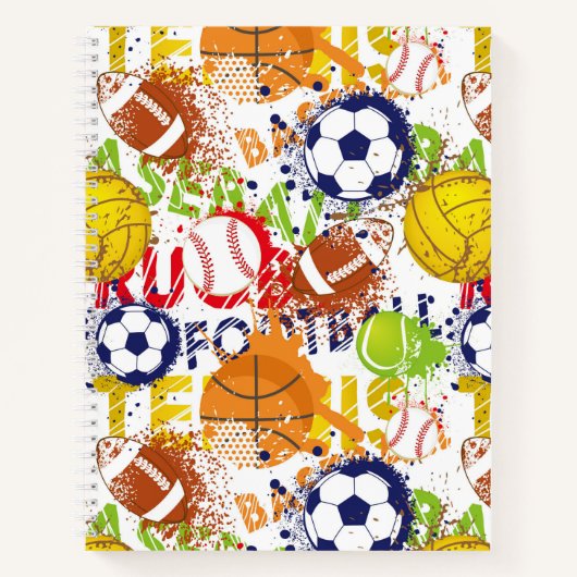 Sport Notitieboek (Voorkant)