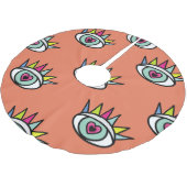 Sport oogpatroon, psychedelische . kerstboom rok (Gekanteld)