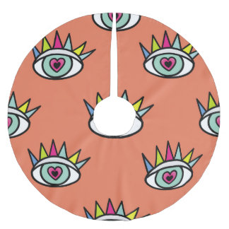Sport oogpatroon, psychedelische . kerstboom rok