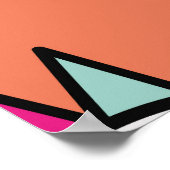 Sport oogpatroon, psychedelische . poster (Hoek)