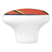 Sport Oranje honkbalslaapkamer Dresser Keramische Knop (Zijkant)