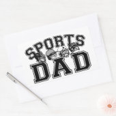 Sport pa rechthoekige sticker (Envelop)