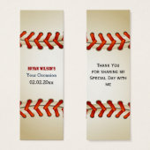 Sport Party Baseball thema Gepersonaliseerde Gift  Mini Visitekaartjes (Voorkant /achterkant)