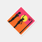 Sport Party Idee Netball Thema Servet (Hoek)