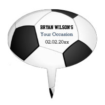 Sport Party Voetbal thema Gepersonaliseerde Cake P