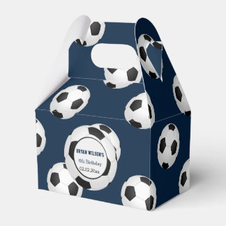 Sport Party Voetbal thema Gepersonaliseerde gunst  Bedankdoosjes