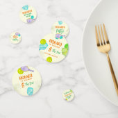 Sport Party Waterverf Pickleball thema Verjaardag Confetti (Groep)