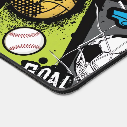 Sport Pattern With Balls Bureaumat (Hoek)