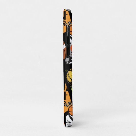 Sport Pattern With Balls Case-Mate iPhone Case (Achterkant/links)