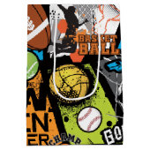 Sport Pattern With Balls Medium Cadeauzakje (Achterkant)