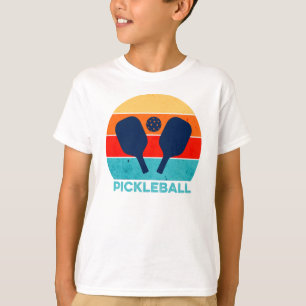 Sport  Pickleball peddel en bal T-shirt