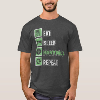 Sport Player Goal Beach Handball family friends T-shirt