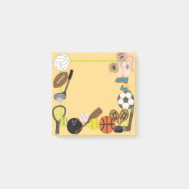 Sport post het notitie post-it® notes