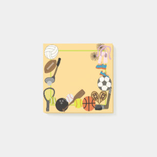 Sport post het notitie post-it® notes
