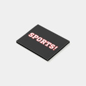 Sport Post-it® Notes (Schuin)