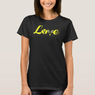 Sport Racket Ball Game Fans voor Vrouwen Mannen Lo T-shirt