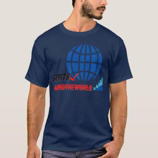Sport rond de wereld Sticker vintage familie T-shirt