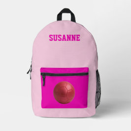 Sport rugzakken voetbal meisjes roze fuchsia schoo