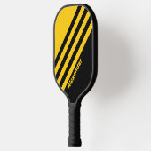 Sport Safety Bee Nostalgische Stripes met naam Pickleball Paddle (Links)