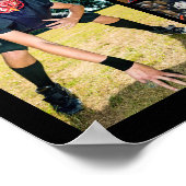 Sport Senior Afstuderen 18 Fotocollage Poster (Hoek)