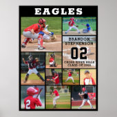 Sport Senior Night 11 Fotocollage Custom Poster (Voorkant)