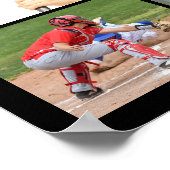 Sport Senior Night 11 Fotocollage gepersonaliseerd Poster (Hoek)