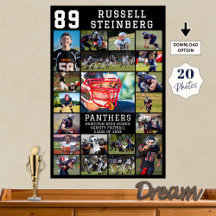 Sport Senior Night Afstuderen 20 Fotocollage