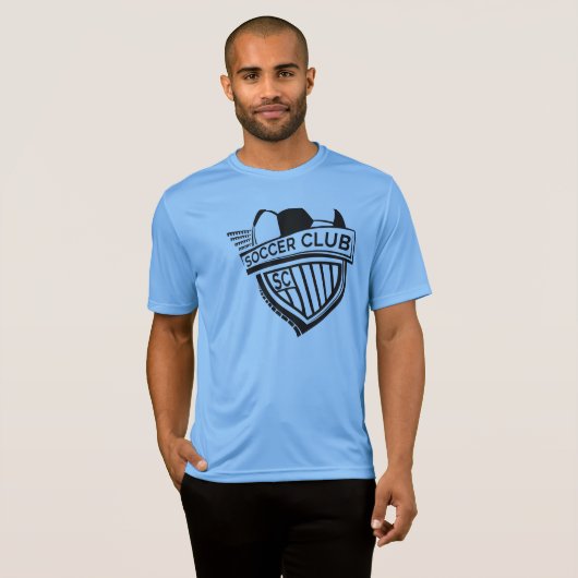 Sport shirt van de voetbalclub (Voorkant volledig)