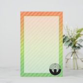 Sport Shooting Briefpapier (Staand voorkant)