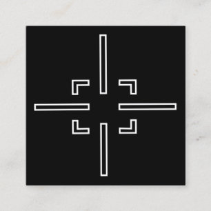 Sport Shooting Vierkante Visitekaartje