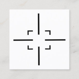 Sport Shooting Vierkante Visitekaartje