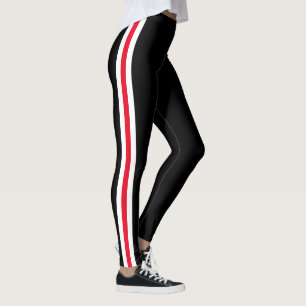Sport Side Stripe Black Leggings Kies uw kleur