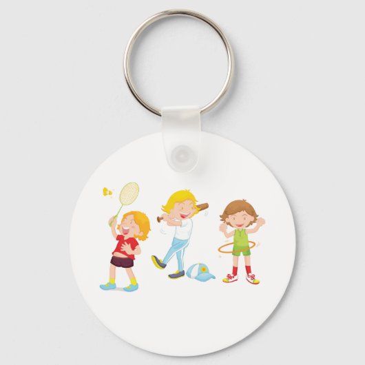 Sport Sleutelhanger (Voorkant)