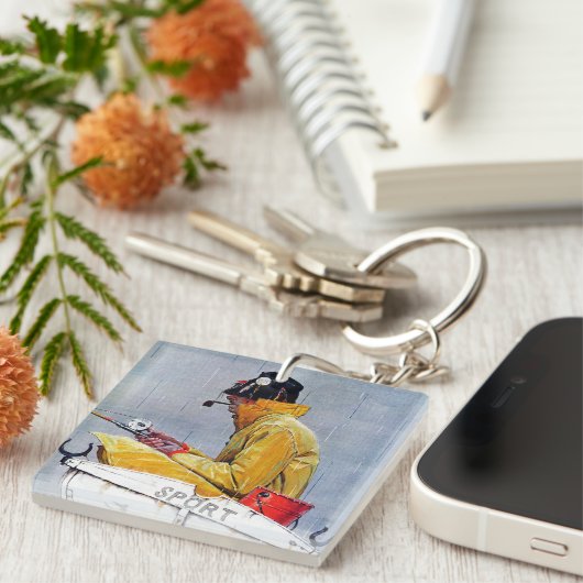 Sport Sleutelhanger (Voorkant Rechts)