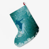 Sport, Snowboarding Grote Kerstsok (Achterkant (Hangend))