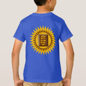 SPORT SOLEIL CHOCOLAT koninklijk Blauw shirt DOS (Achterkant)