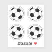 Sport Spccer 4 pcs Ball Sticker (Vel)