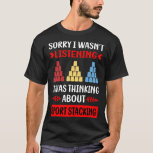 Sport Stacking Bekerstapelen Snelheid Stapelen Bek T-shirt